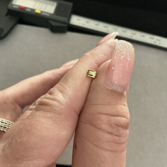 Solid 10k Gold Nugget Cross Pendant ~ NEW~ LAST ONE - Picture 12 of 12